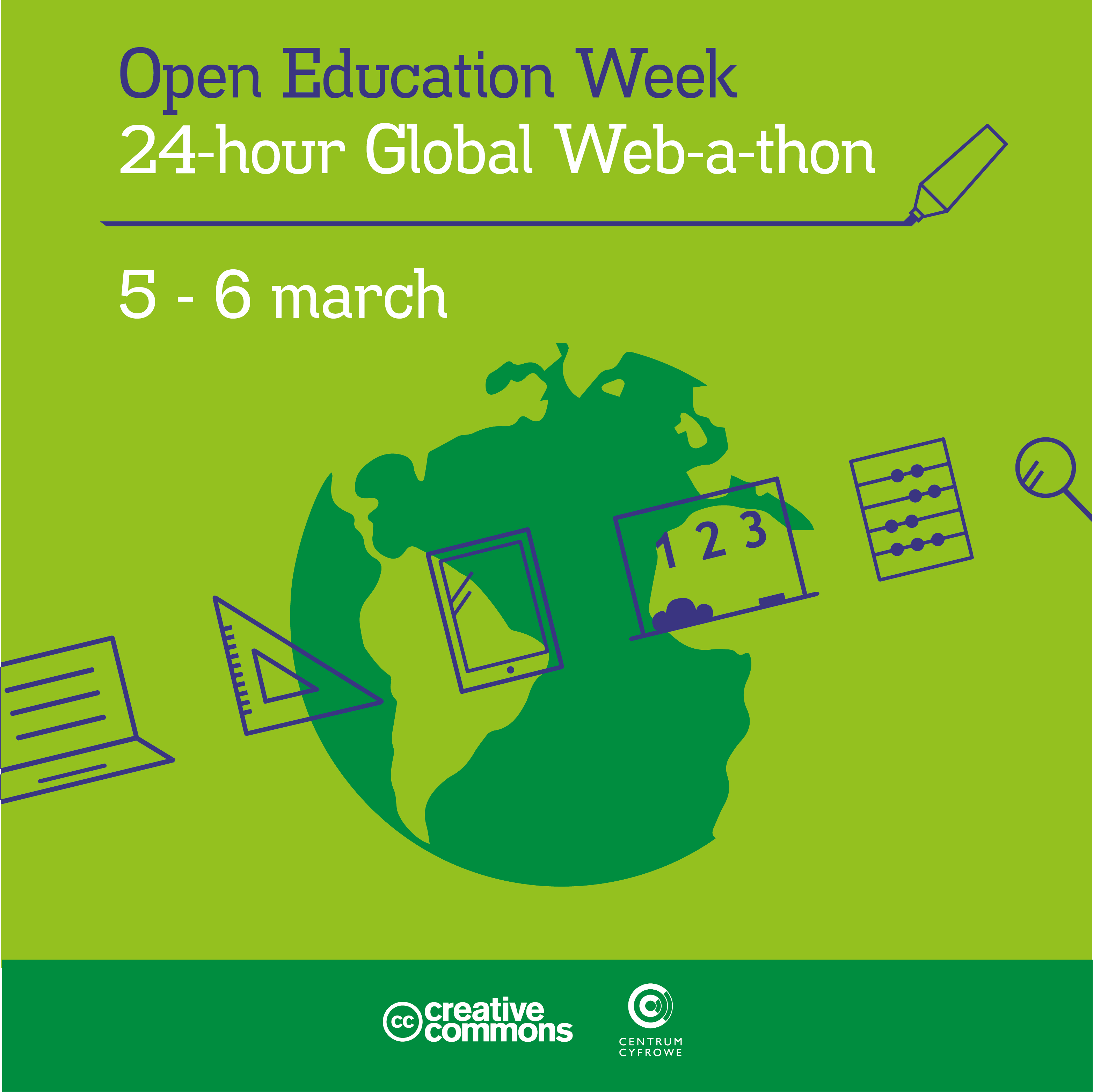 Open Education Week 24Hour Global CC Network Webathon 56 March