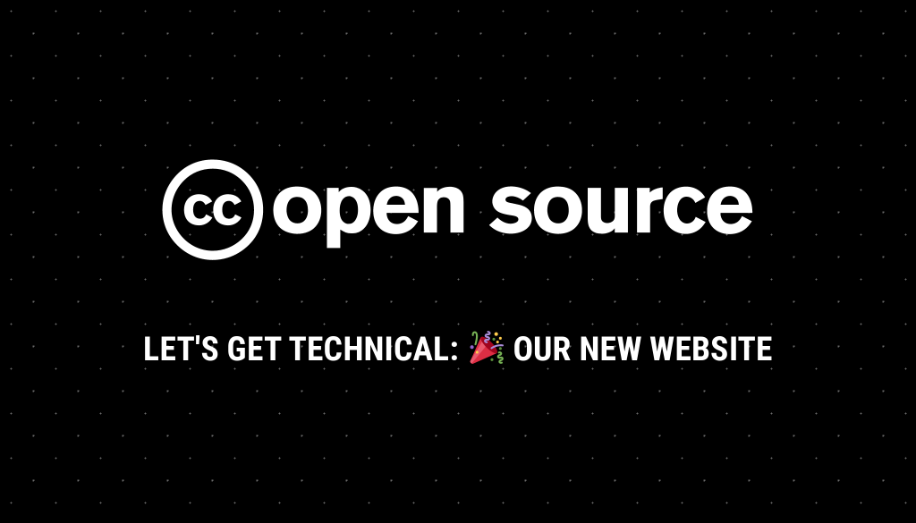 CC Open Source logo for the open source website