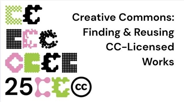 Creative Commons: Finding & Reusing CC-Licensed Works